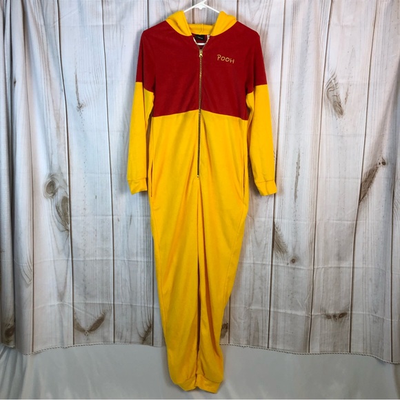 Disney Other - Disney Pooh Zip Up Onsie
